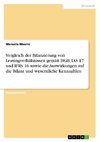 Vergleich der Bilanzierung von Leasingverhältnissen gemäß HGB, IAS 17 und IFRS 16 sowie die Auswirkungen auf die Bilanz und wesentliche Kennzahlen