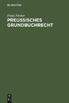 Preußisches Grundbuchrecht