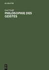 Philosophie des Geistes