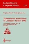 Mathematical Foundations of Computer Science 1996