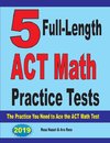 5 Full-Length ACT Math Practice Tests