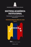 ACADEMIA DE CIENCIAS POLÍTICAS Y SOCIALES. Doctrina Académica Institucional.