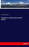 Supplement to High School physical science