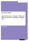 Quartiersbezogene Strategien. Pflege und Hilfe für Menschen im pflegebedürftigen Alter