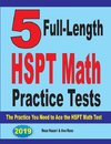 5 Full-Length HSPT Math Practice Tests