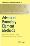 Advanced Boundary Element Methods