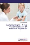 Acute Meningitis : A Two Years Surveillance on Paediatric Population