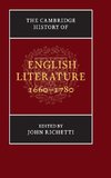 The Cambridge History of English Literature, 1660-1780