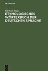 Etymologisches Wörterbuch der deutschen Sprache