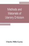 Methods and materials of literary criticism; lyric, epic and allied forms of poetry