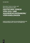 Deutscher Verein von Gas- und Wasserfachmännern/ Verhandlungen, Band 60, Bericht über die 60.Jahresversammlung in Baden-Baden am 25. und 26. September 1919