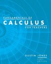 Fundamentals of Calculus for Teachers