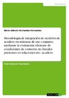 Metodología de integración de modelos de acuífero en sistemas de uso conjunto, mediante la evaluación eficiente de condiciones de contorno no lineales presentes en relaciones río - acuífero