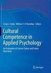 Cultural Competence in Applied Psychology