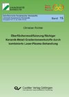 Oberflächenmodifizierung flächiger Keramik-Metall Gradientenwerkstoffe durch kombinierte Laser-Plasma-Behandlung