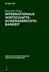 Internationale Wirtschaftsschiedsgerichtsbarkeit