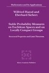 Stable Probability Measures on Euclidean Spaces and on Locally Compact Groups