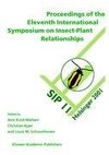 Proceedings of the 11th International Symposium on Insect-Plant Relationships