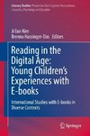 Reading in the Digital Age: Young Children's Experiences with E-books