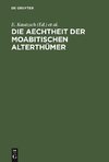 Die Aechtheit der Moabitischen Alterthümer