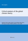 Critical analysis of the global climate theory