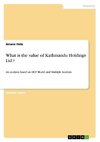 What is the value of Kathmandu Holdings Ltd.?