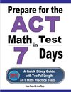 Prepare for the ACT Math Test in 7 Days