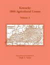 Kentucky 1860 Agricultural Census, Volume 3