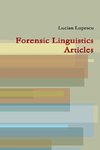 Forensic Linguistics Articles