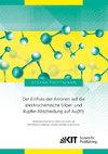 Der Einfluss der Anionen auf die elektrochemische Silber- und Kupfer-Abscheidung auf Au(111) : Mikrokalorimetrische Untersuchungen zur Identifikation ladungsneutraler Adsorptionsprozesse