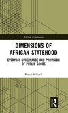 Dimensions of African Statehood