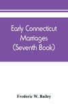 Early Connecticut marriages as found on ancient church records prior to 1800 (Seventh Book)