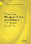 Operations Management and Sustainability