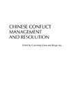 Chinese Conflict Management and Resolution