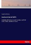 Insolvent Act of 1875