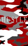 Hustle Red  camouflage Writing Drawing Journal