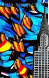 Iconic Chrysler Building New York City Sir Michael Huhn  pop art Drawing Journal