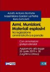 Armi, Munizioni, Materiali esplosivi