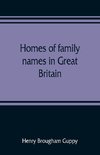 Homes of family names in Great Britain