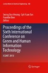 Proceedings of the Sixth International Conference on Green and Human Information Technology