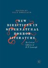 New Directions in Supernatural Horror Literature