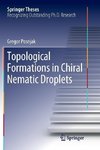 Topological Formations in Chiral Nematic Droplets