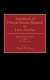 Handbook of Political Science Research on Latin America