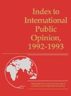 Index to International Public Opinion, 1992-1993