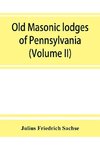 Old Masonic lodges of Pennsylvania, 