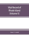 Vital record of Rhode Island