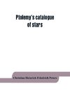 Ptolemy's catalogue of stars