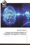 Design And Implementation of Fingerprint Recognition Software