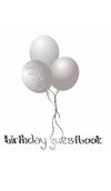 Ballon Birthday Guest Book