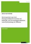 Kostenoptimierung eines Flüssigwaschmittels. Variation der Rohstoffe und Herstellungsmodalitäten unter Beibehaltung der Effizienz